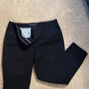 Tommy Hilfiger Women's Elegant Black Chinos